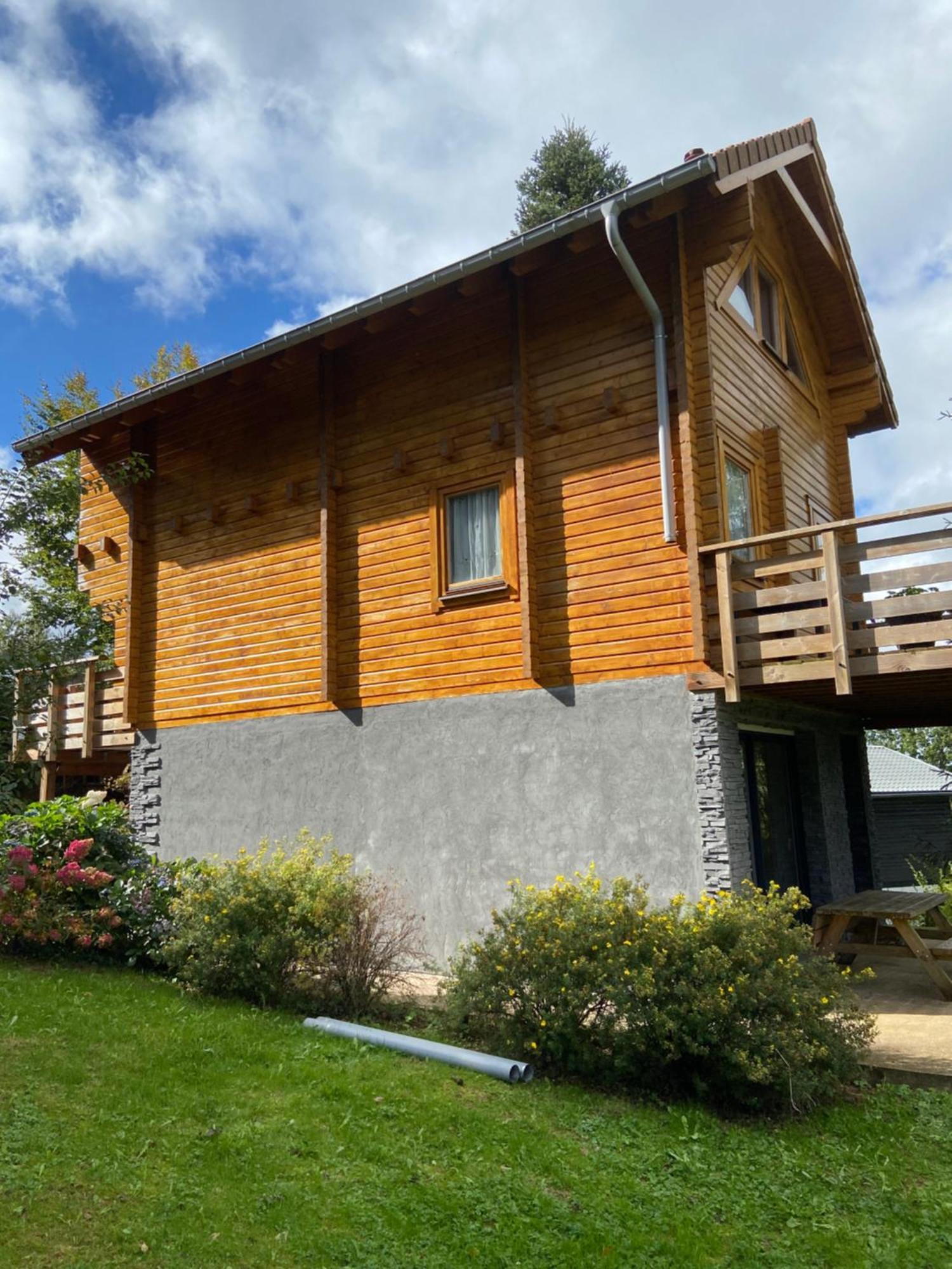 Chalet Chaleureux Avec Cheminee Et Vue Montagne Proche Gerardmer "Mon Beau Sapin" Villa Anould Dış mekan fotoğraf