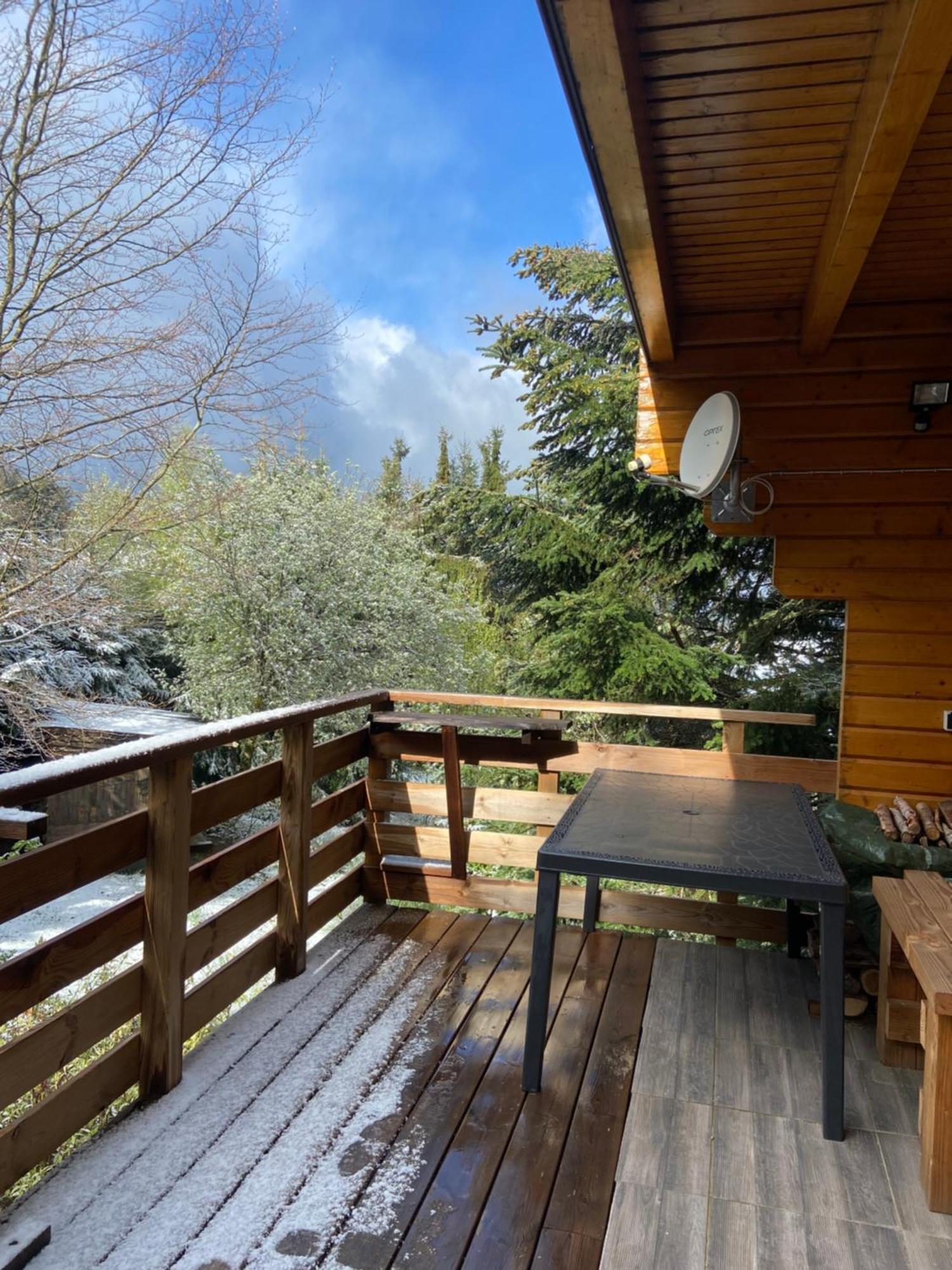 Chalet Chaleureux Avec Cheminee Et Vue Montagne Proche Gerardmer "Mon Beau Sapin" Villa Anould Dış mekan fotoğraf