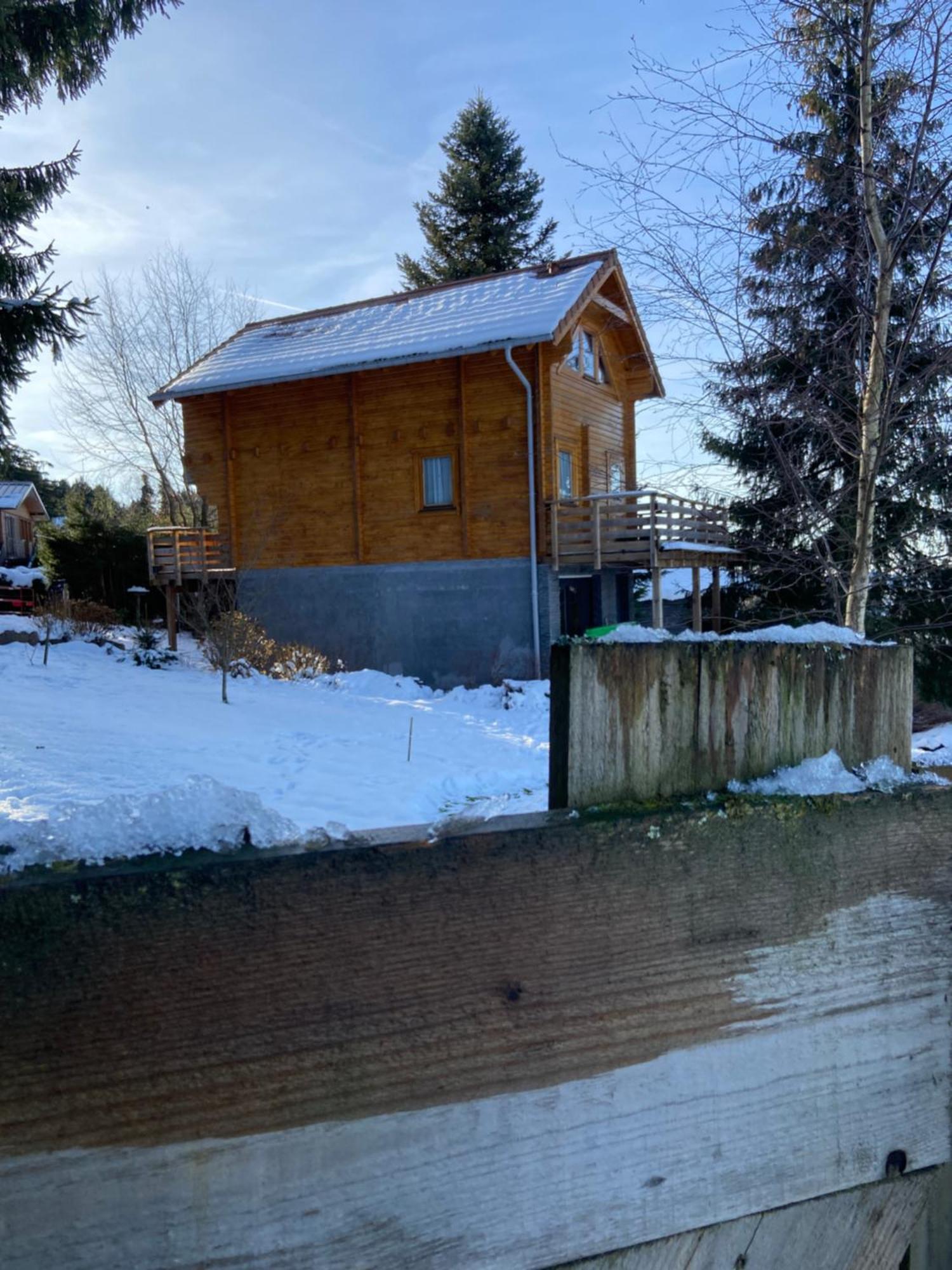 Chalet Chaleureux Avec Cheminee Et Vue Montagne Proche Gerardmer "Mon Beau Sapin" Villa Anould Dış mekan fotoğraf